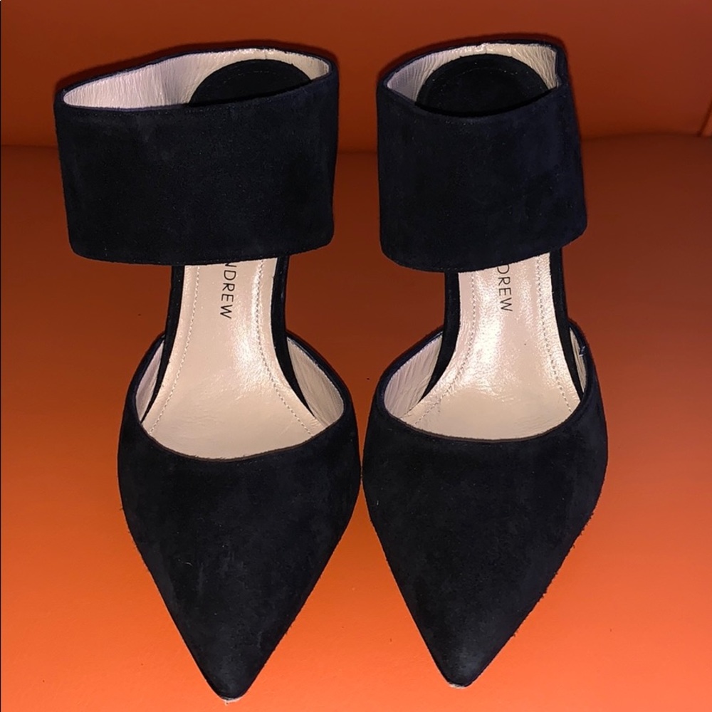 Paula Girl Suede Mule Shoes